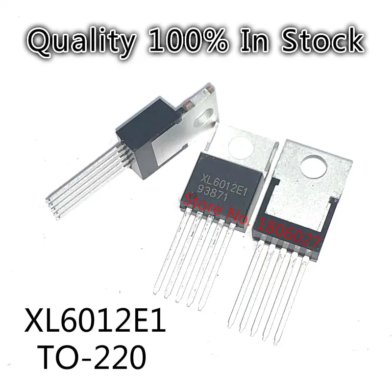 10 шт./лот XL6012E1 TO 220 boost chip XL6012 12V rise 60V DC converter|Интегральные схемы| |