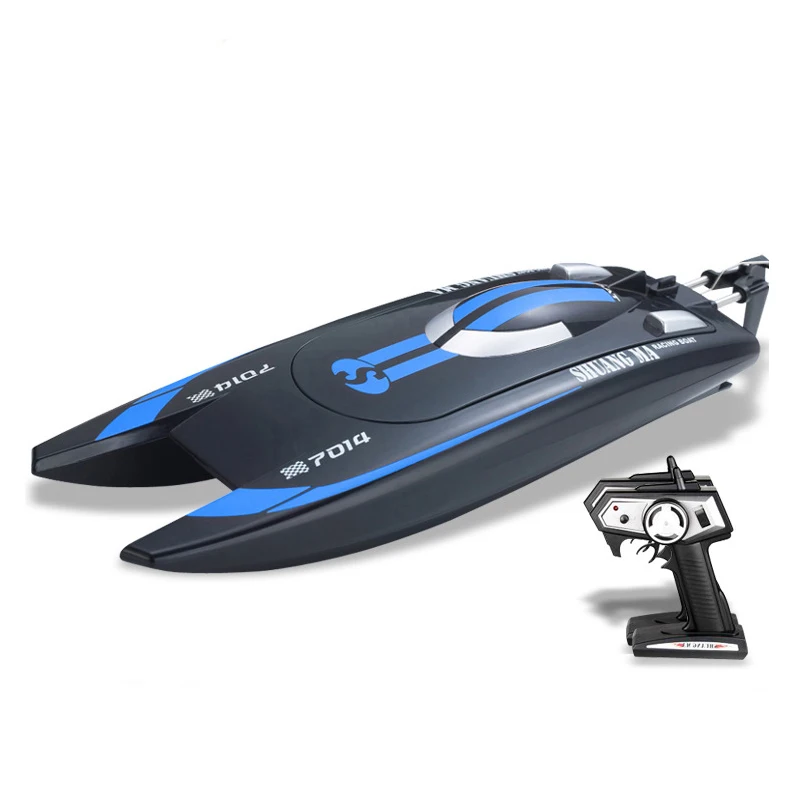 Двойная лошадь DH7014 Радиоуправление 2 4 ГГц 4CH скорость RC лодка высокая
