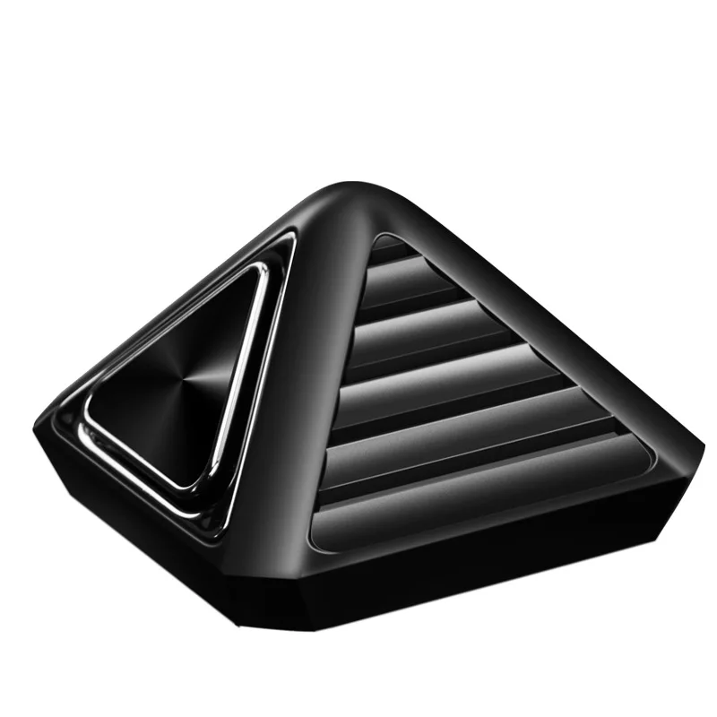 

Высококачественные украшения интерьера автомобиля, основа из алюминиевого сплава в виде пирамиды, автомобильный креативный бальзам, украш...