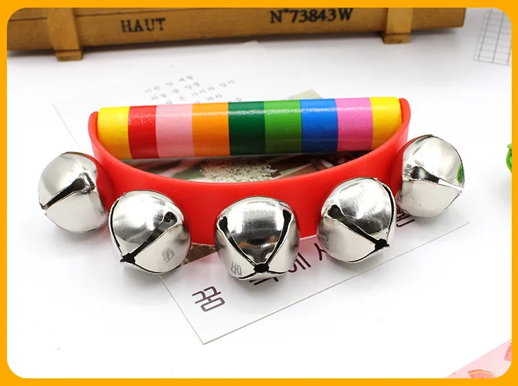 

Baby Musical Toys Handbell Semicircle Rattle Toy Infant Music Instruments Ages 6 Months & Up Training Listening Toy