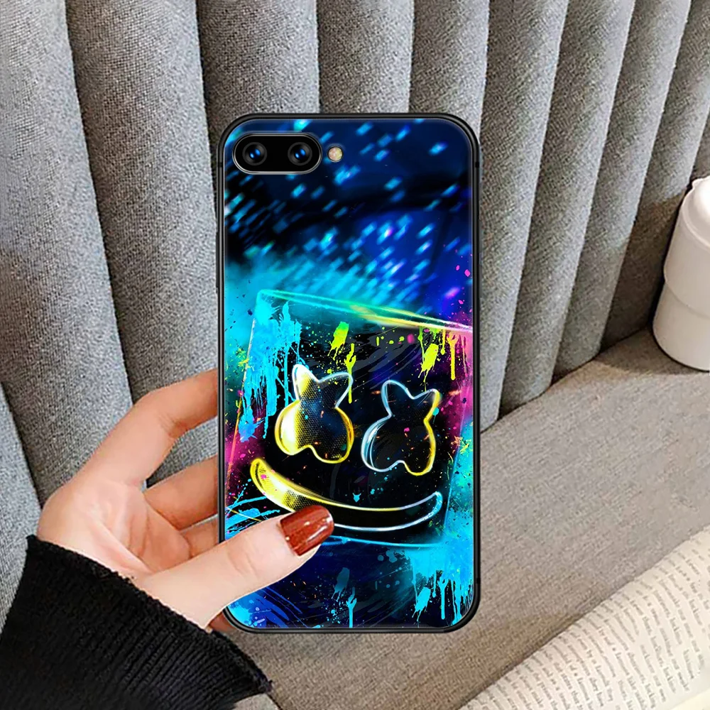 

DJ Marshmallow Phone Case For HUAWEI honor nova 5 7 8 9 10 20 30 A C T I X Lite Pro black bumper silicone funda trend back 3D
