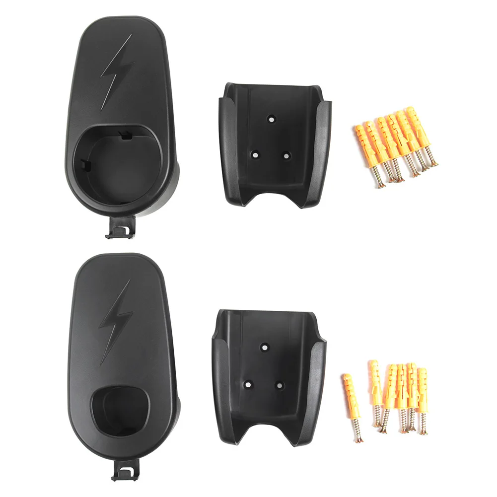 car charging cable organizer wall mount connector holder with chassis bracket charger holder accessories for tesla model 3 y free global shipping
