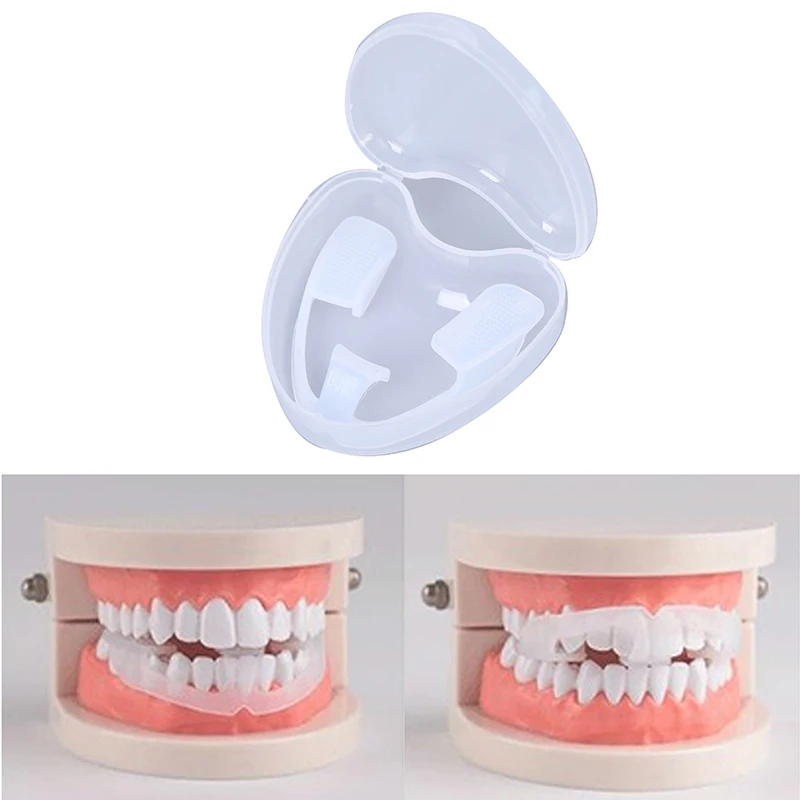 

Dental Health Oral Care Teeth Brace Dental Mouth Guard Bruxism Splint Night Teeth Tooth Grinding+Storage Case Sleeping Aid Tool