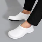 Мужские лоферы Jumpmore, обувь для шеф-повара, нескользящая обувь, кухонная обувь, обувь для отелей, ресторанов, Пищевая Фабрика, маслостойкая рабочая обувь, размеры 36-45