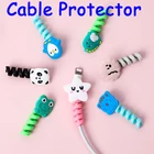 Зажим для кабеля намотки для мыши телефона держатель кабеля стяжки зарядный кабель протектор для USB зарядного шнура управление кабелем Органайзер