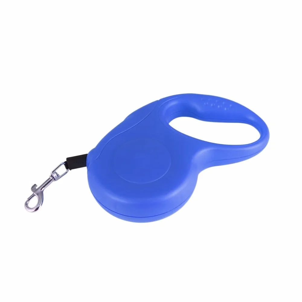 5M 16.5ft 33lbs Automatic Retractable Dog Leash Pet Dog Cat Solid Leash Chain Telescopic Pet Tractor Traction Rope