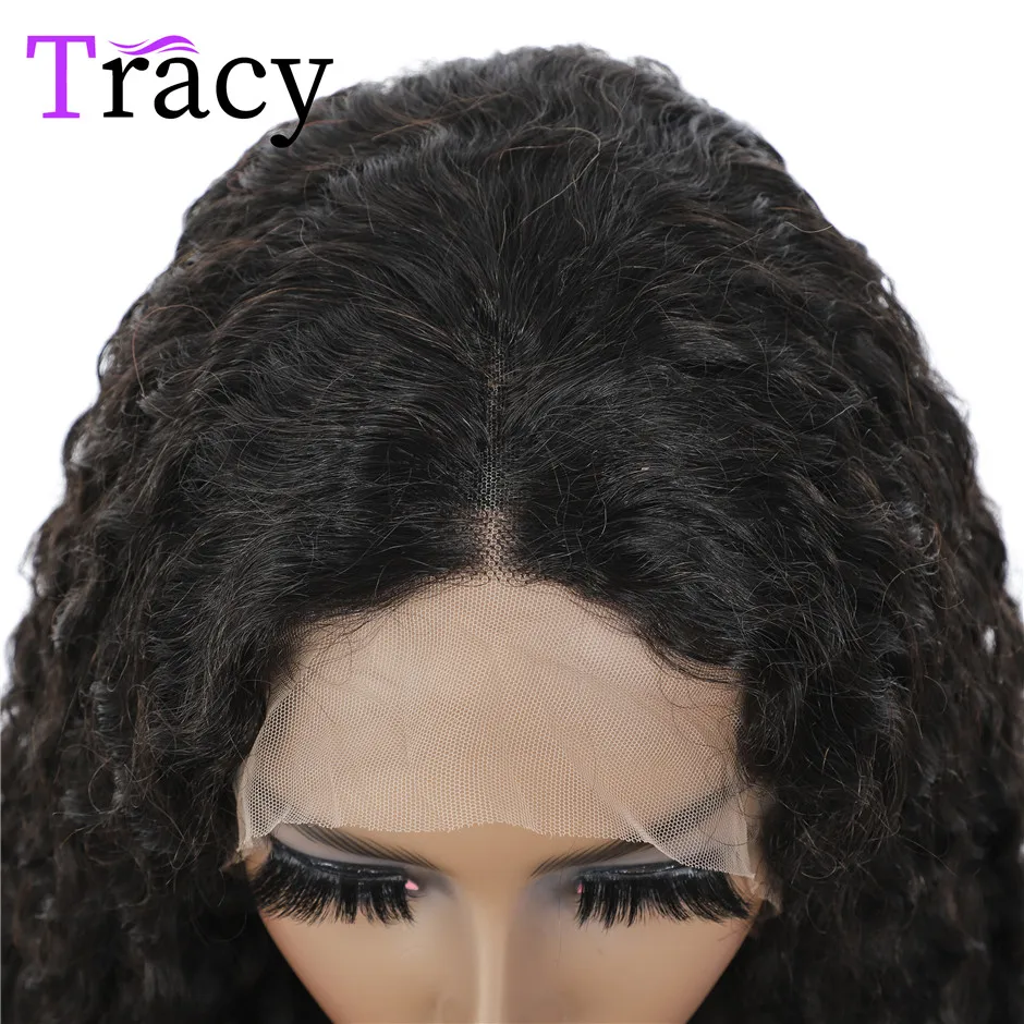 Парик из человеческих волос на сетке с волнистыми волосами 4x4x1 парик детскими