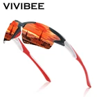 Мужские зеркальные красные солнцезащитные очки, черная оправа, спортивные очки, женские, мужские, велосипедные, UV400, унисекс, для езды на велосипеде, 2021 солнцезащитные очки