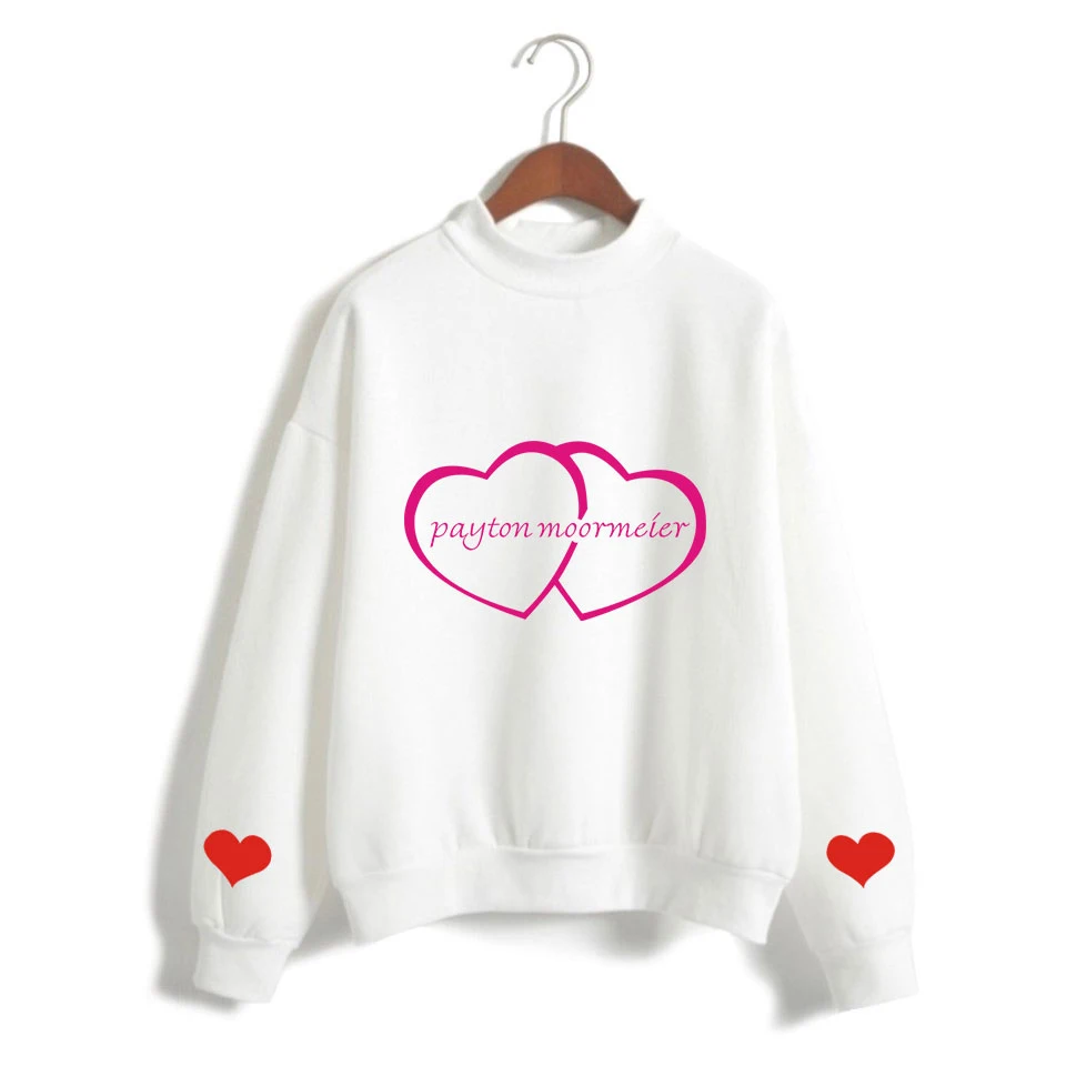 Свитшот мужской/женский с высоким воротником и принтом | Мужская одежда