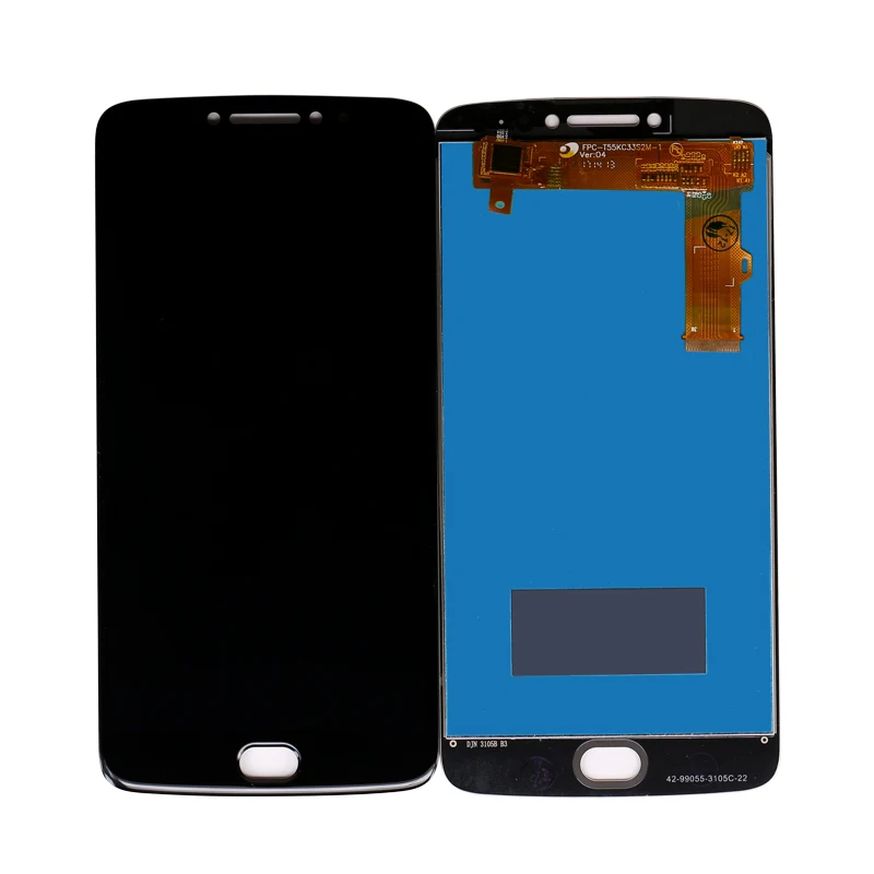 Black no frame 5," для Motorola Moto E4 Plus рамка сенсорного ЖК-экрана дигитайзер для MOTO E4 Plus дисплей XT1770 XT1773 XT1771 XT1772 - Цвет: Black no frame