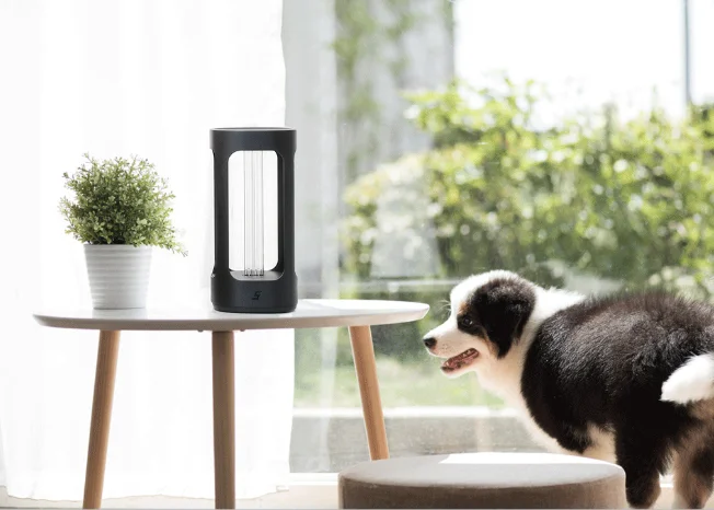 Stock Youpin FIVE Smart UVC Disinfection Lamp With Mijia App Control Human Body Induction UV Sterializer | Электроника