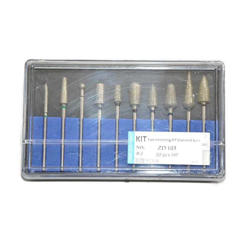 

ZD103 Dental лабораторная фреза Kit, быстрая отделка, бриллиантовая фотография HP