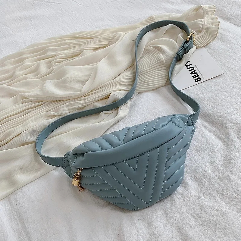 

2020 Waist Bag Female Belt New Brand Fashion Simple Casual Chest Bag Travel Crossbody Chest Bags Unisex Retro Tide Ins Hip Bag