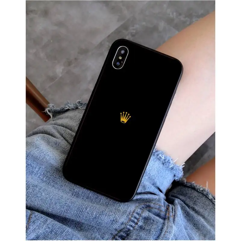 

Babaite Luxury watch brand Cover Black Soft Shell Phone Case for iPhone 11 pro XS MAX 8 7 6 6S Plus X 5 5S SE XR SE2020