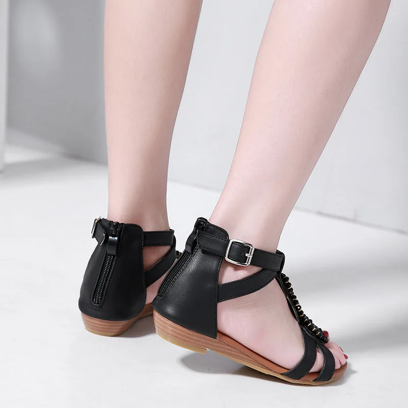

Women's Sandals Shoes Wedge Platform Women's Sandals 2021 Women Shoes Bohemian New Fashion Female Retro Sandals Women