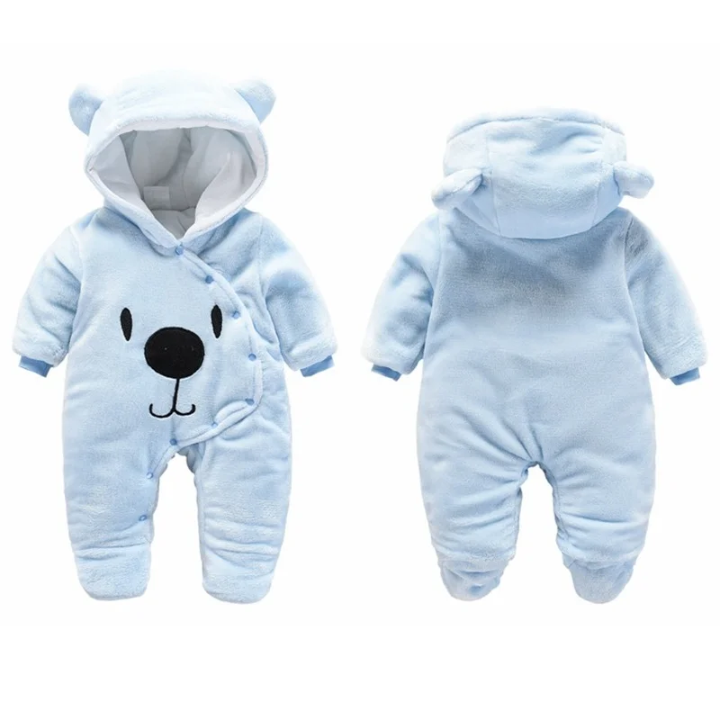 

Winter Newborn Sleepsack Baby Girls Keep Warm Romper Clothes Infant Jumpsuits