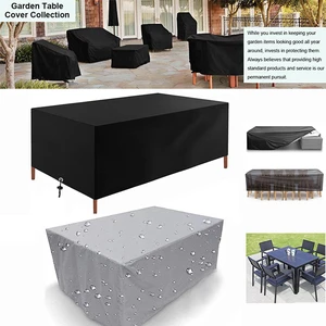 64size garden furniture covers 210d oxford outdoor waterproof anti uv tear resistant patio table chair cover dust proof sofa set free global shipping