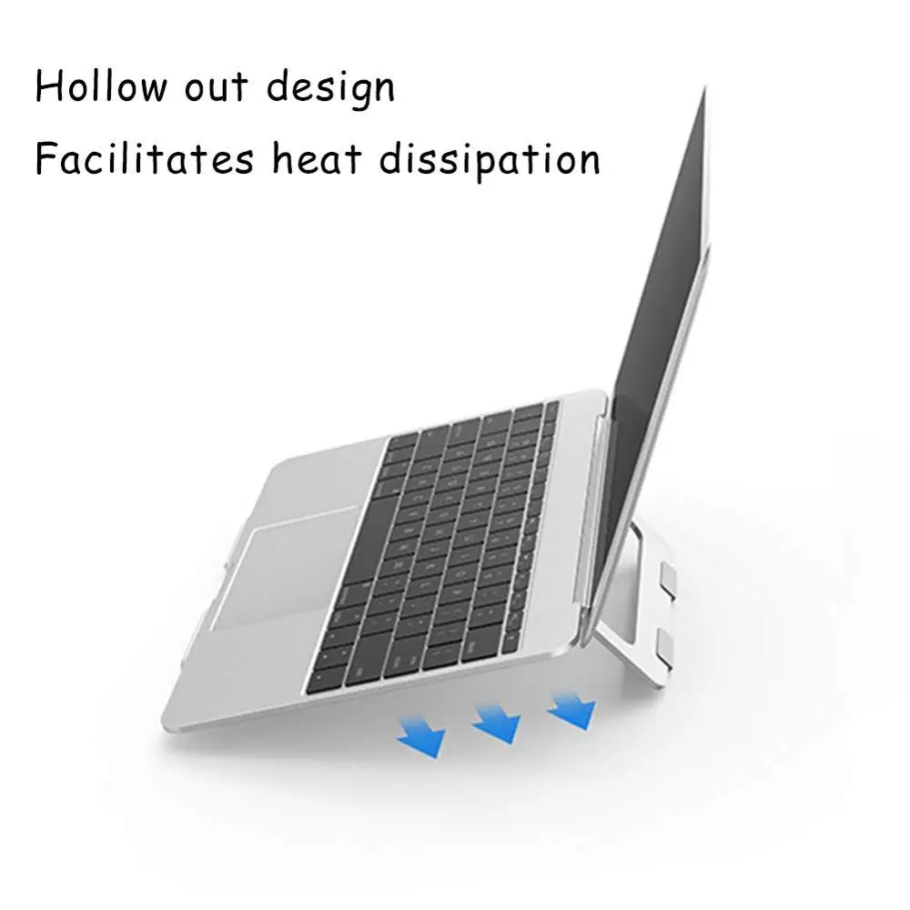 Регулируемая подставка для ноутбука настольного компьютера складная ПК