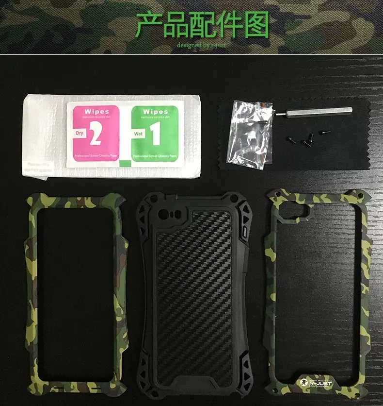 R-JUST чехол для samsung 10 Plus S9 S8 S7 Edge чехол панцири King алюминиевый карбоновый противоударный чехол для Galaxy Note 8 9 10Coque
