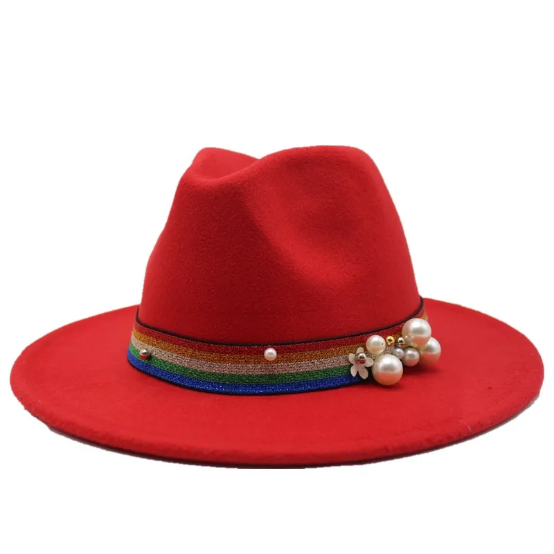 

Szeioum для женщин с широкими полями шерсть фетр Джаз Fedora шляпы Панамы стиль дамы Трилби шляпа игрока модные вечерние ковбойские солнцезащитна...