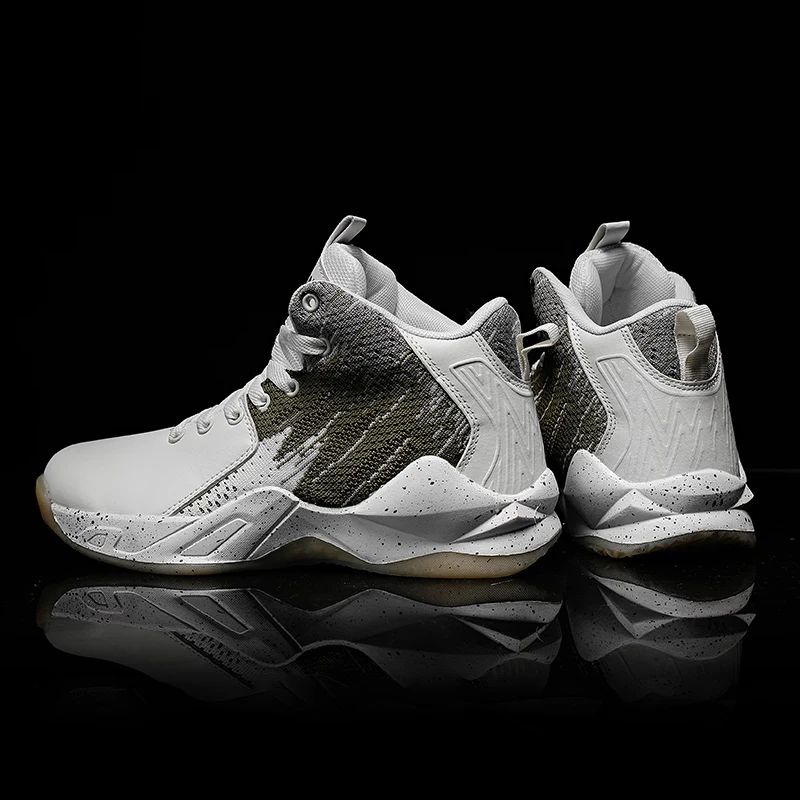 Кроссовки мужские высокие повседневная легкая Уличная обувь на шнуровке