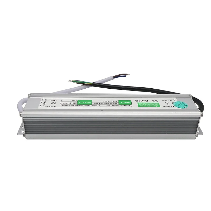 SZYOUMY Waterproof 12V 5A 60W LED Power Supply Driver Transformer Dual Putout For Strip Module 10PCS | Освещение
