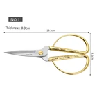 Свадебные ножницы, золотой дракон феникс Горячая Распродажа, инструмент для резки дома и офиса