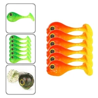 novel soft lure anti deform comfortable realistic t tail fishing lure fishing bait fishing bait 6pcs