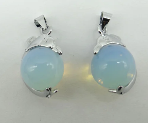 Подвески из натурального камня тигровый глаз лазурит кварц кристалл опал для