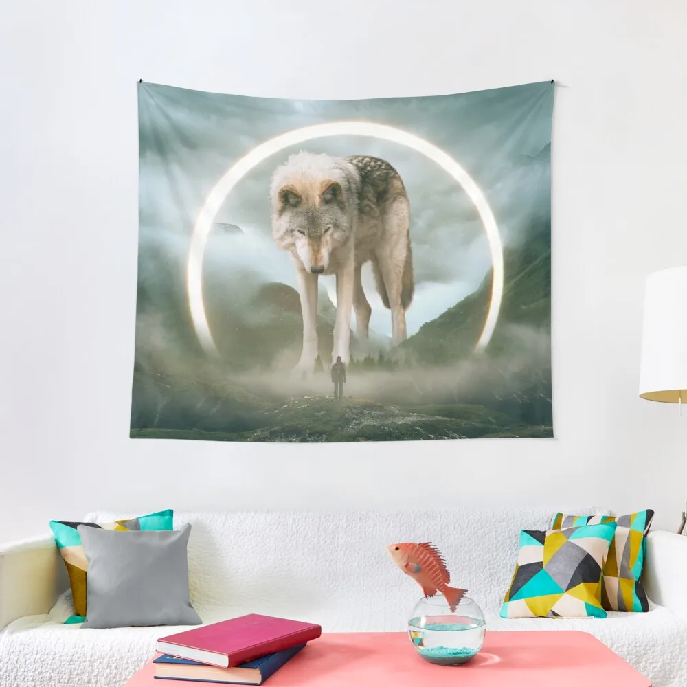 

Wolf Tapestry Home Decoration Wall Blanket Tapestry Bedroom Wall Hanging Yoga Mat