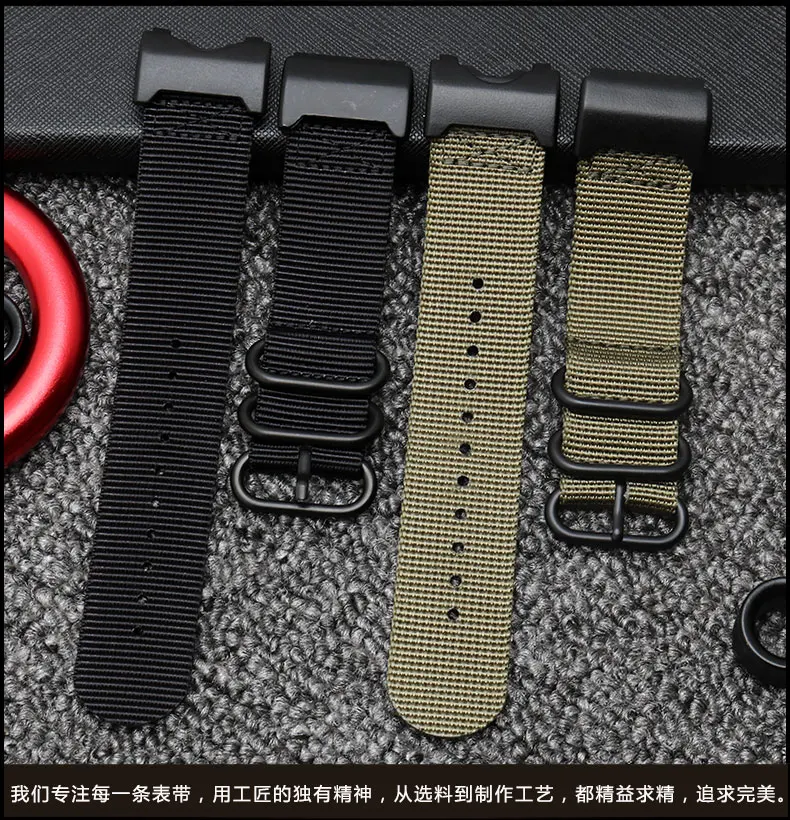 Нейлоновый ремешок-адаптер для наручных часов для gshock modified big mud king GWG-1000-1A/A3/1A1GB/GG 24 мм ремешок для часов