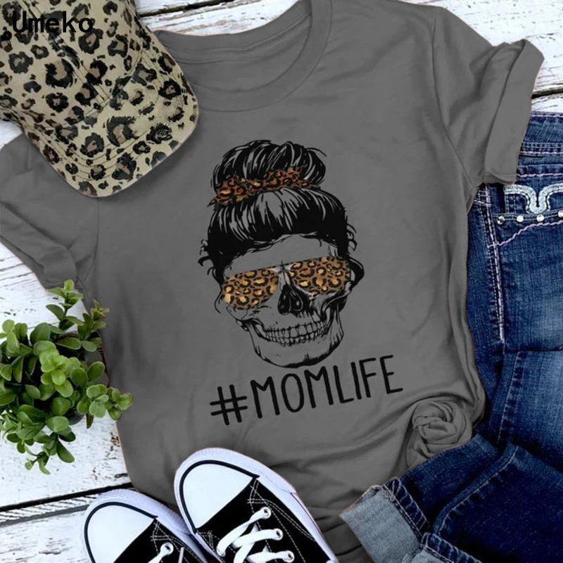 Женская футболка с изображением персонажа шар Череп голова леопарда очки для