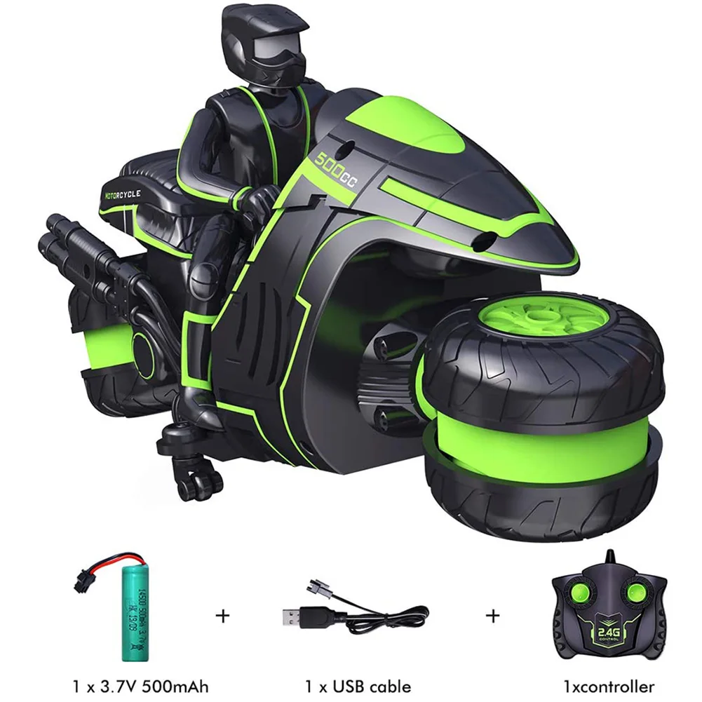 Детский гоночный мини мотоцикл с зарядкой от USB 2 4 ГГц|Радиоуправляемые