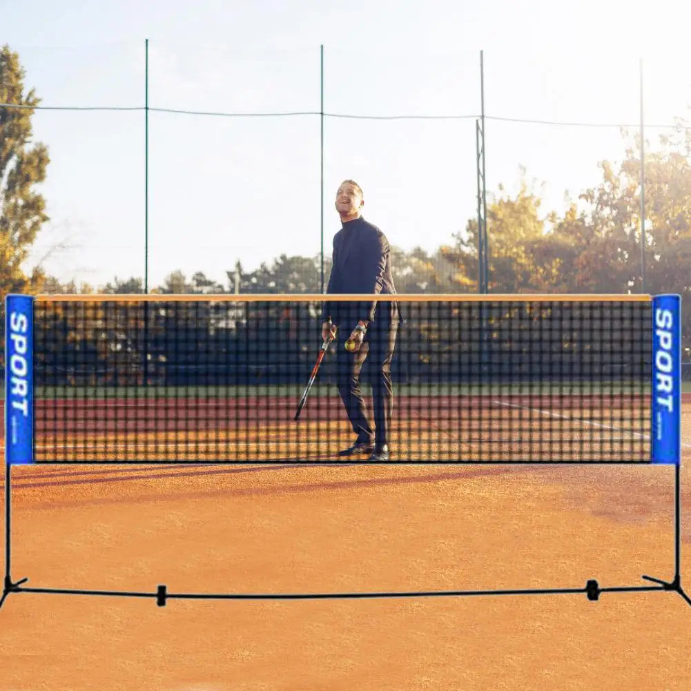 

4.1m Portable Badminton Net Rack Mobile Simple Multi-function Nylon Sport Steel Pipe Net Frame Used For Beach Or Gym