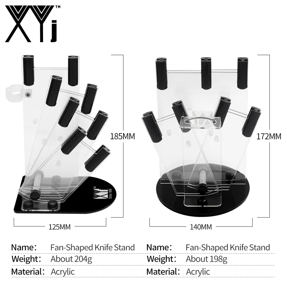 XYj пластиковая подставка для ножей керамический нож 3 4 5 6 дюймов кухонная