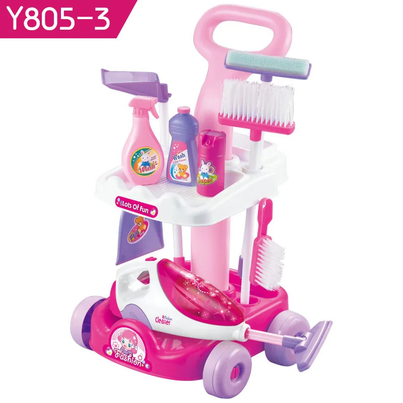 Детские игрушки для уборки дома имитационная Швабра электрическая вакуумная