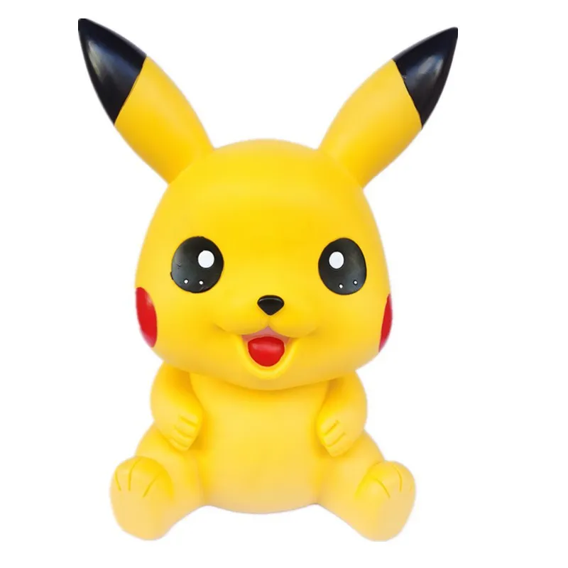 Oversized Pikachu Piggy Bank Children's Vinyl Large-capacity Couple Birthday Gift Decoration | Дом и сад