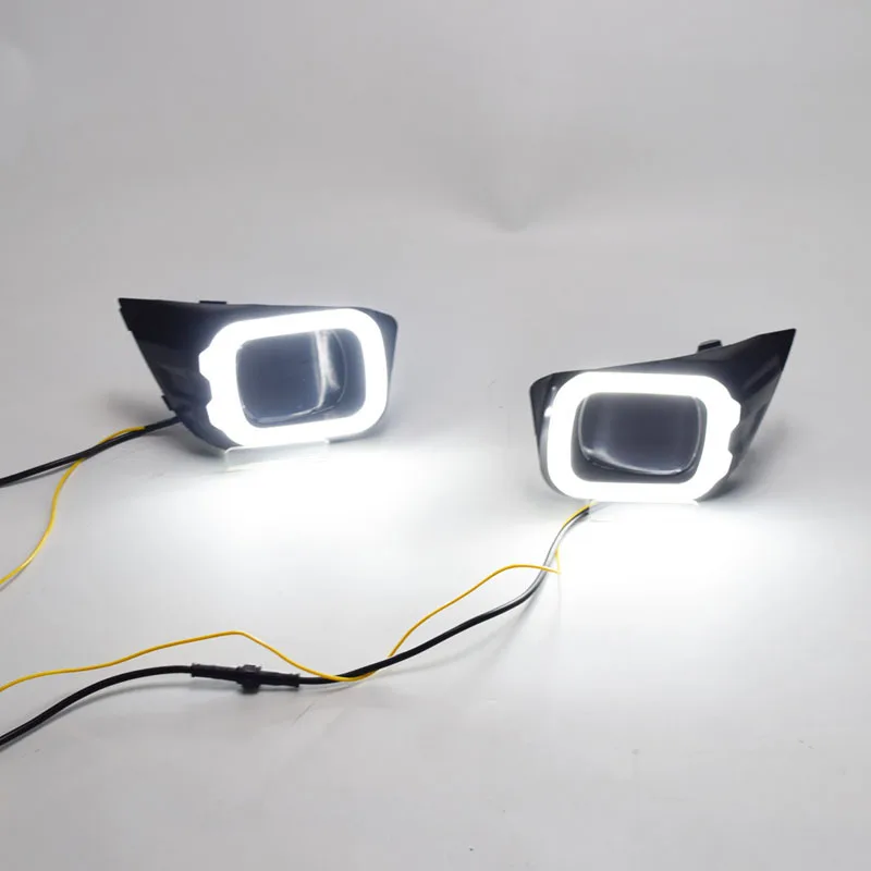 Для Ford Ranger 2019 светодиодсветодиодный дневные ходовые огни противотуманные фары