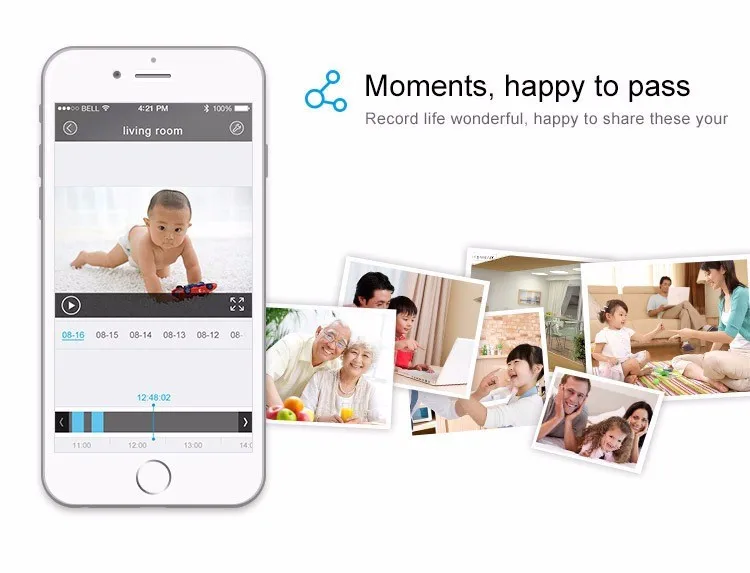 

Clever Dog Wifi Camera CCTV Camera Baby Monitor 720P IP Camera IR Night Vision Intercom PIR Motion Detection Max 32G