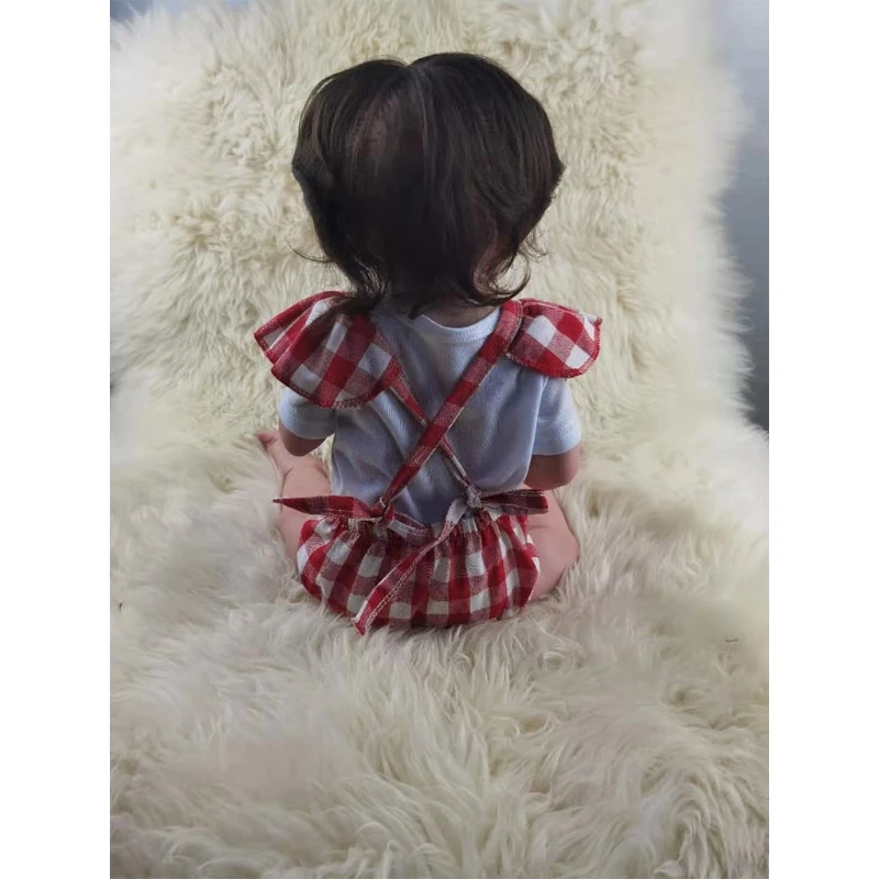 

23In Looking Lifelike Realistic Baby Silicone Newborn Care Easy Washable Toy DXAD