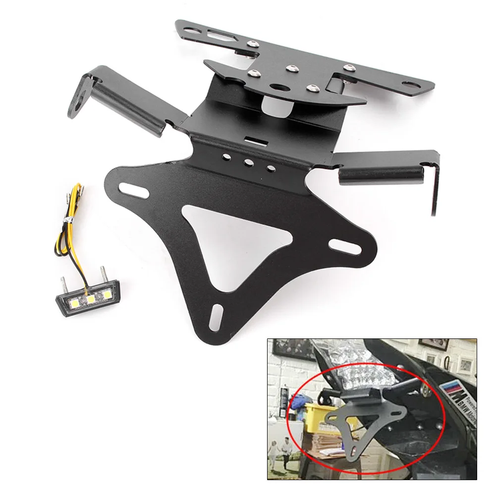 Мотоциклетный задний крыло Eliminator номерной знак держатель кронштейн