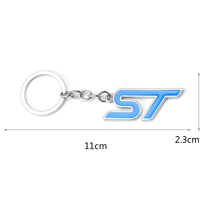 Автомобильный брелок ST Badge металлический для ключей кольцо-держатель Ford логотип