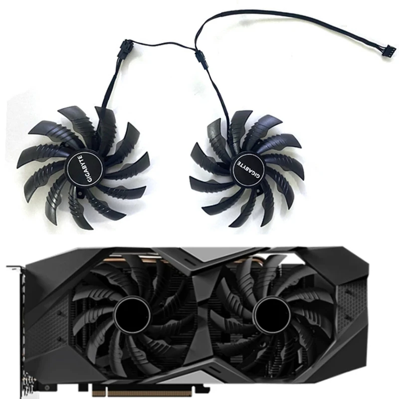 

NEW Original 95MM 4PIN PLD10010S12H GPU cooling fan，For Gigabyte GTX 1650 GTX 1660Ti RTX 2060 RTX 2070 Graphics card cooling fan