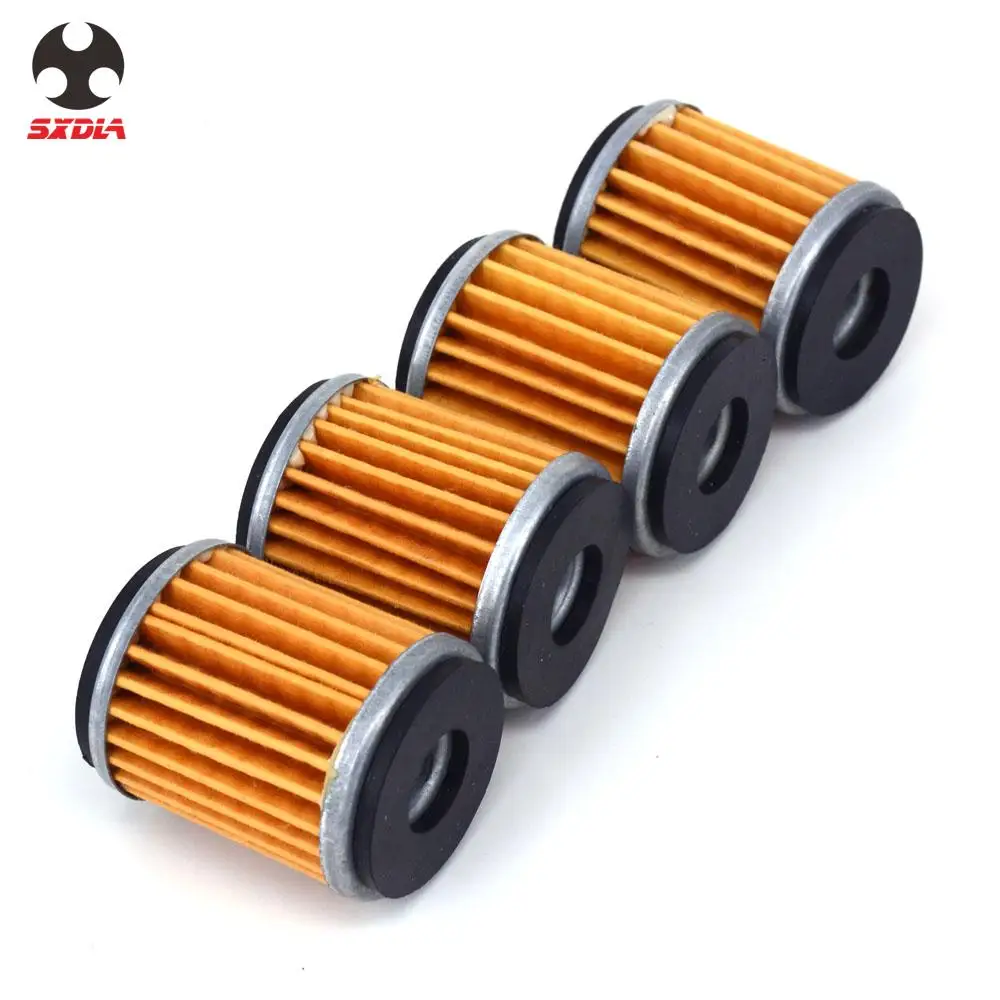 Мотоцикл 4 шт. машинный фильтр масляного фильтра двигателя для YAMAHA WR125 YZF-R1 WR250 XG250