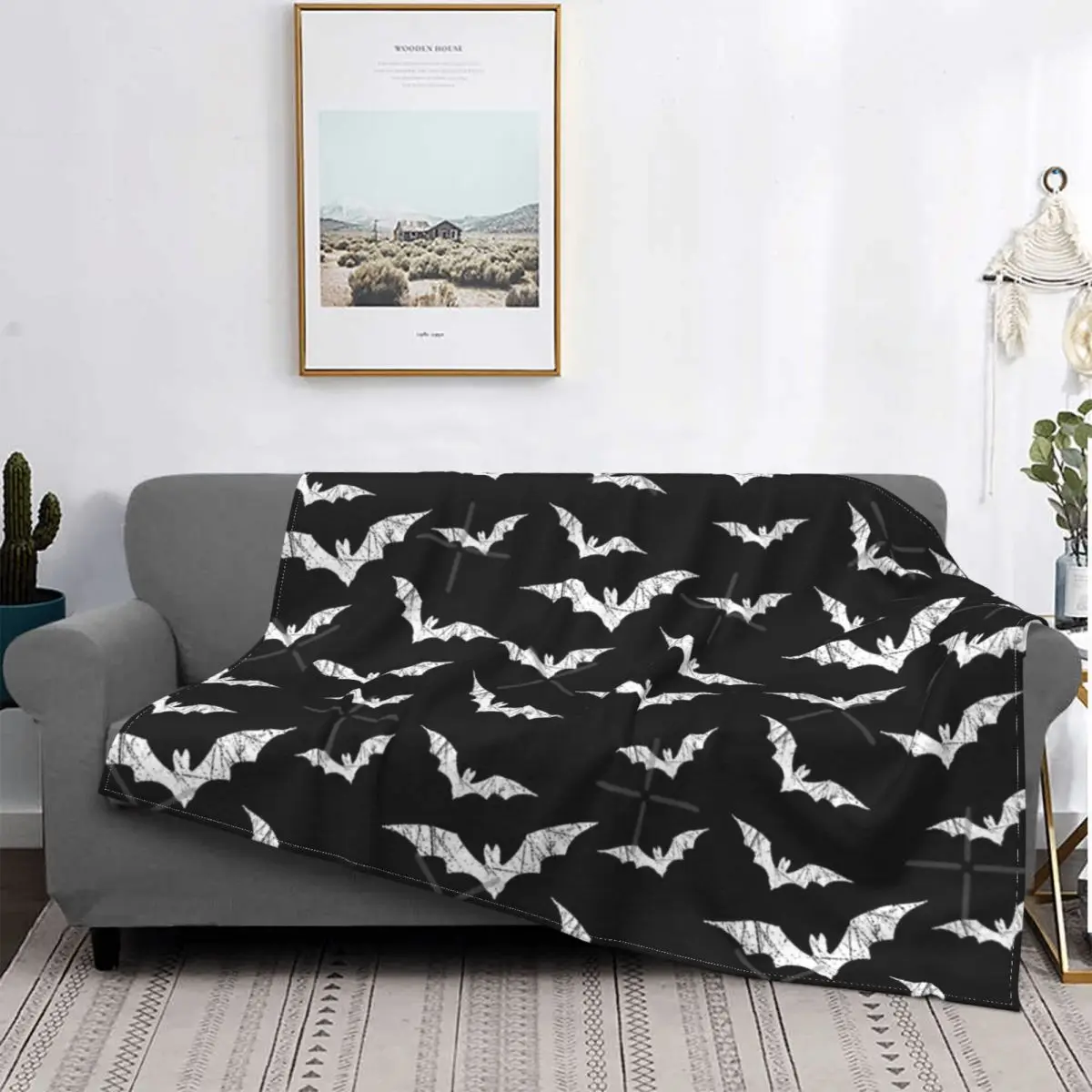 

Одеяло с рисунком летучих мышей, покрывало для кровати, плед, аниме, плед, толстовка, одеяло, роскошное пляжное полотенце