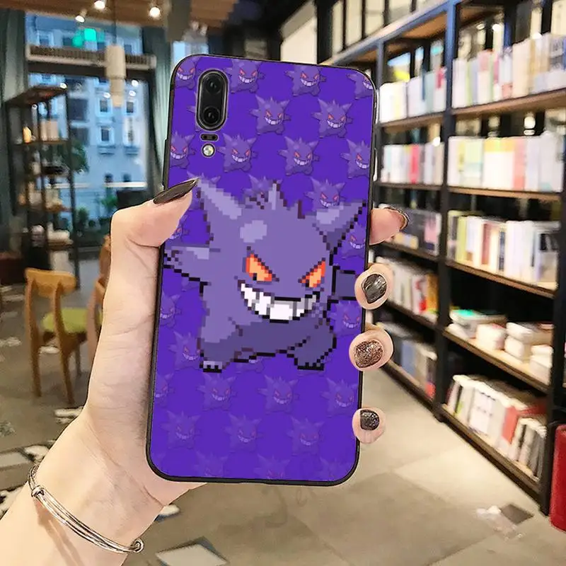 

Gengar Haunter anime luxury high quality Phone Case For Huawei honor Mate P 10 20 30 40 Pro 10i 9 10 20 8 x Lite
