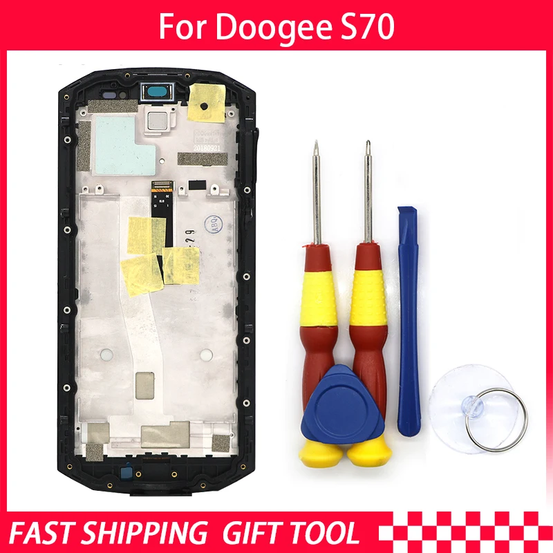 Новый оригинальный сенсорный экран ЖК дисплей для Doogee S70/S70lite дигитайзер в сборе с