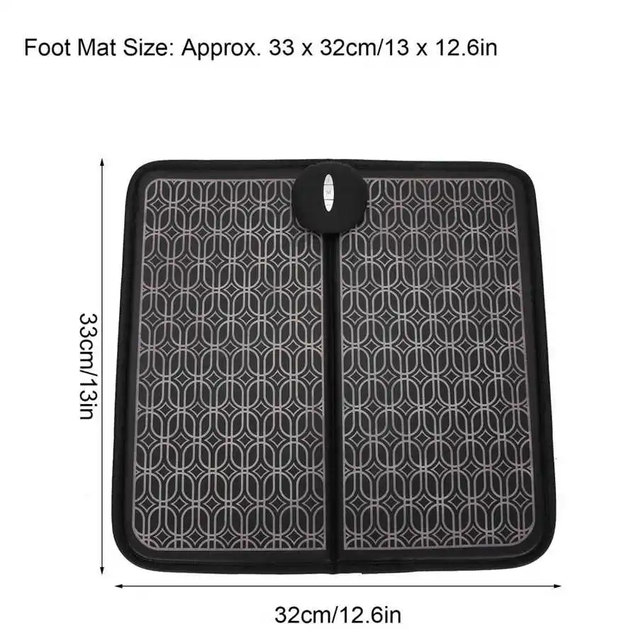 

Intelligent Household Professional EMS Foot Massager Electric Massage Pad Muscle Stimulator USB Rechargeable Shaping Leg Cushion