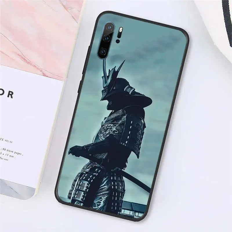 

Samurai Warrior Japan anime Phone Case For Huawei honor Mate P 10 20 30 40 Pro 10i 9 10 20 8x Lite Y91C V17 6.38 6.44