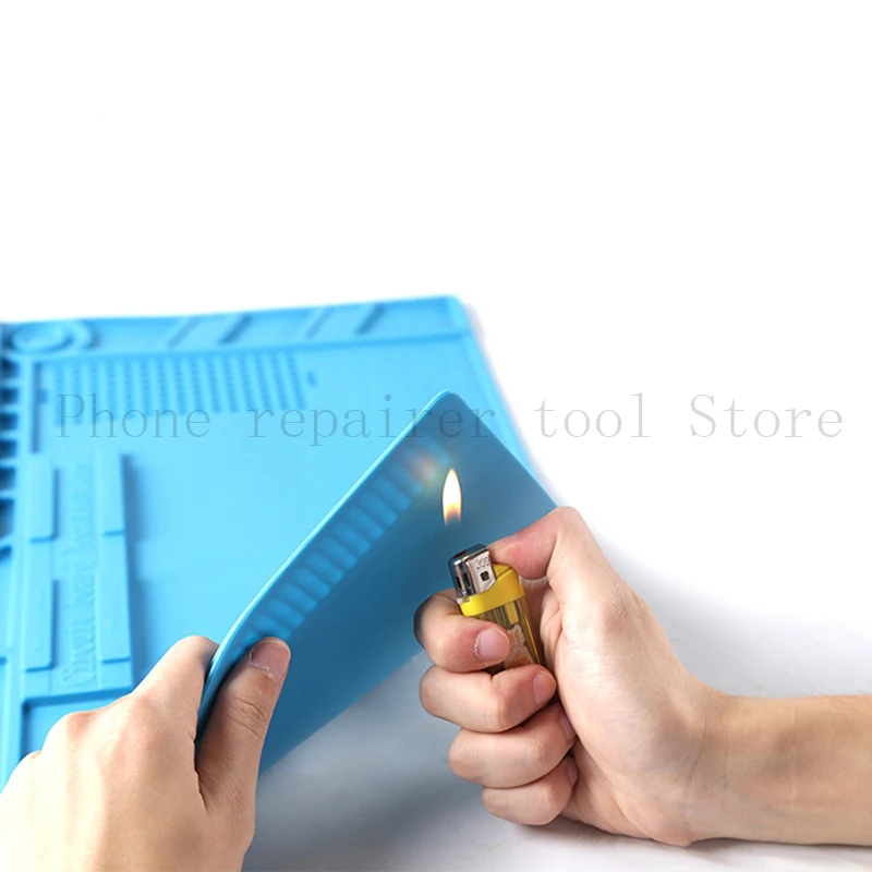 Бесплатная доставка силиконовый коврик для пайки 480x318 мм рабочий стол